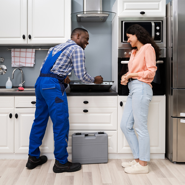 can you provide an estimate for cooktop repair before beginning any work in Arcadia WI